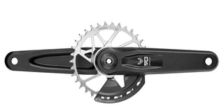 SRAM Crankset Eagle 90 Q174 CL55 DUB MTB Wide 155mm Black 2-guards 32t Steel T-Type (BB and BB DUB spacers are not included)