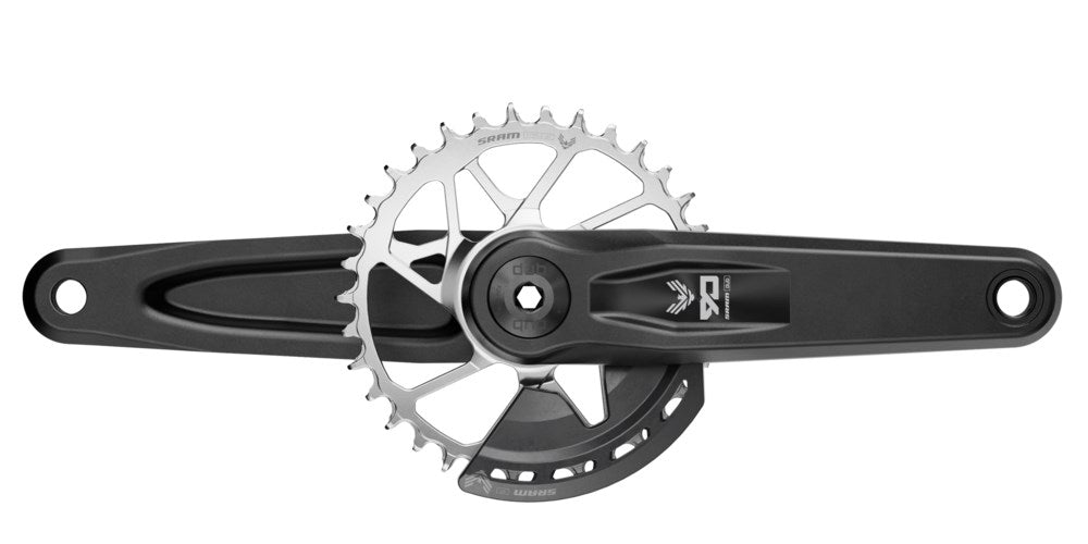 SRAM Crankset Eagle 90 Q174 CL55 DUB MTB Wide 175mm Black 2-guards 32t Steel T-Type (BB and BB DUB spacers are not included)