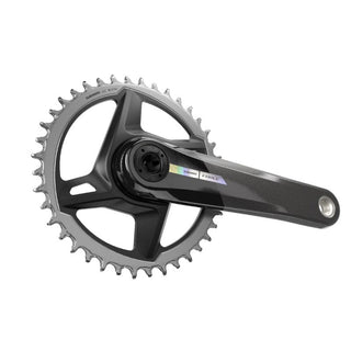 SRAM Crankset Force 1x D2 DUB - Unicorn Grey w/Laser Foil - 170mm DM 40T (BB not included)