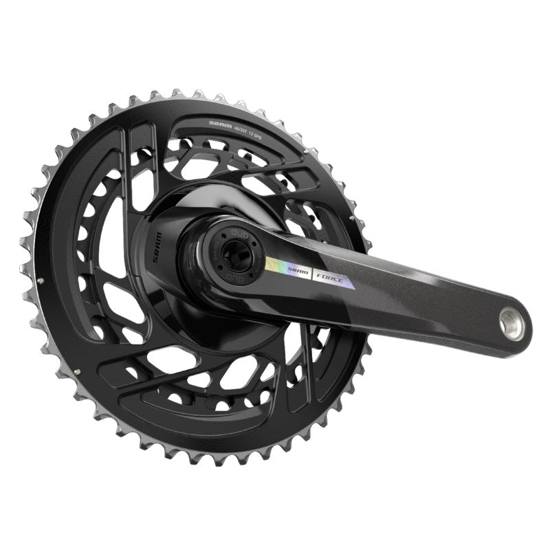 SRAM Crankset Force D2 DUB - Unicorn Grey w/Laser Foil - 175mm DM 4633T (BB not included)