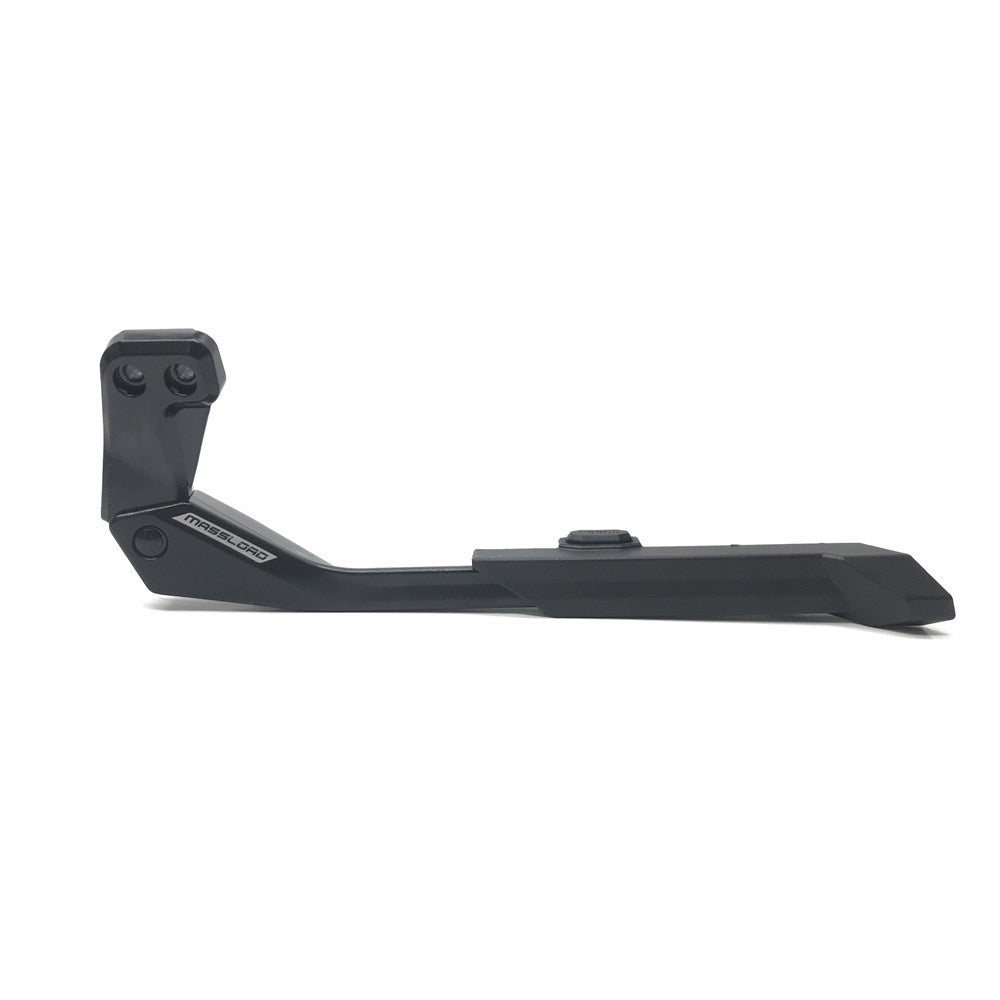 QBP Rear Chainstay Kickstand KSA 18mm 24–28 Inch Heavy Duty Adjustable E-Bike Compatible - Black