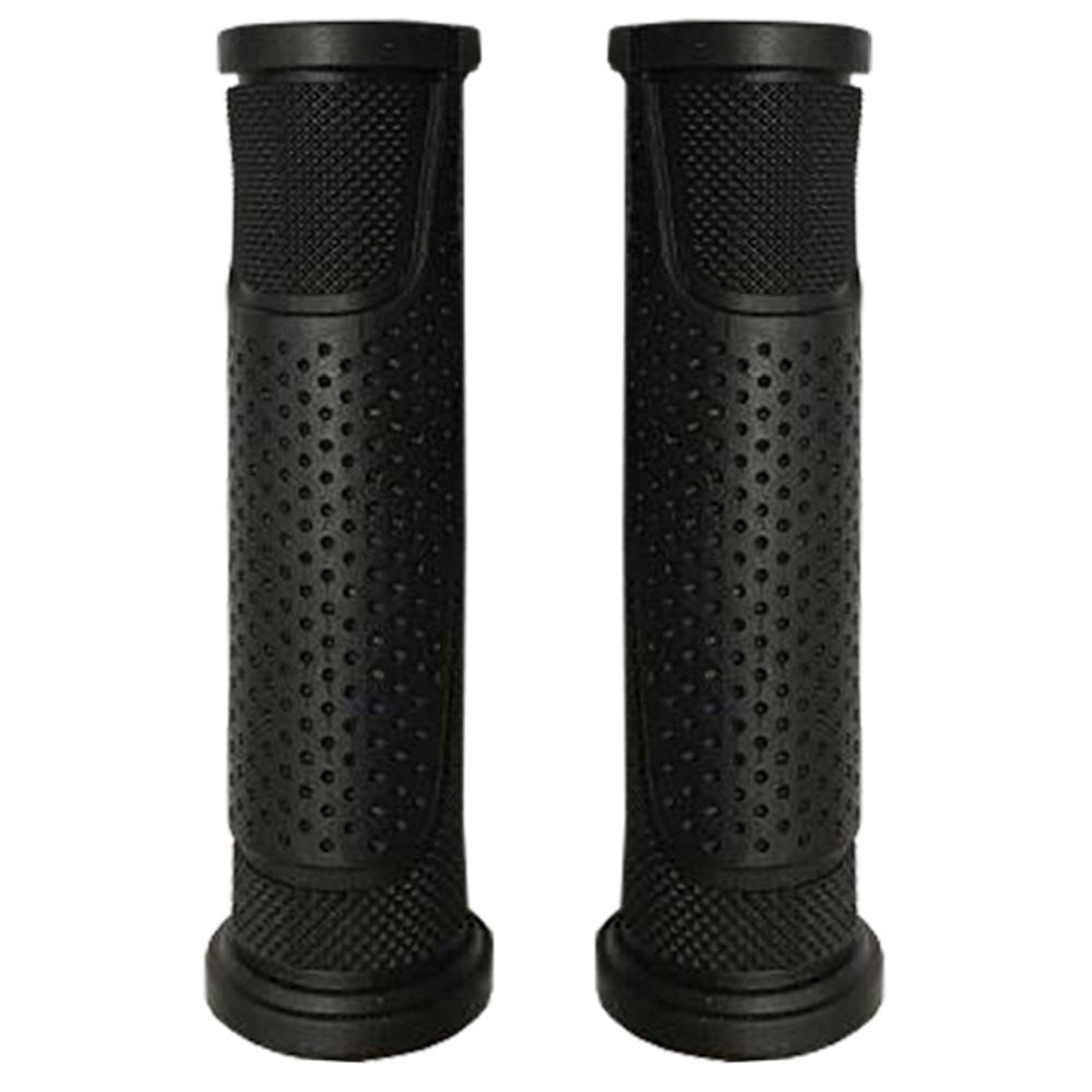 QBP MTB File Texture Grips 130mm – Black
