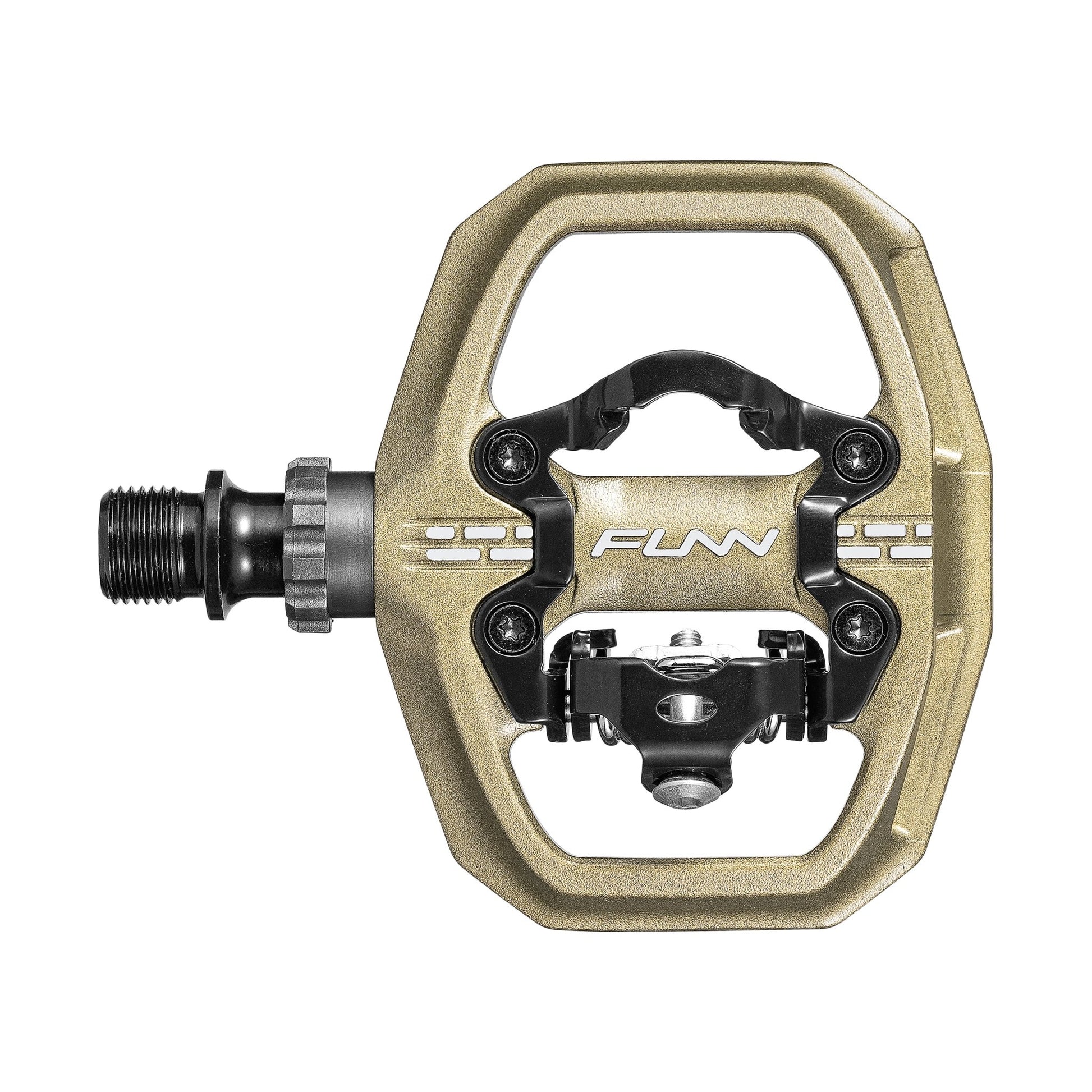 FUNN Clast SPD Single Side Clip-In Pedal Pair - Pilsner