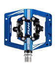 FUNN Mamba S SPD Clipless MTB Double Sided Pedal Pair - Blue