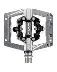 FUNN Mamba S SPD Clipless MTB Double Sided Pedal Pair - Grey