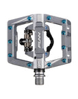 FUNN Mamba S SPD Clipless MTB Single Sided Pedal Pair - Grey