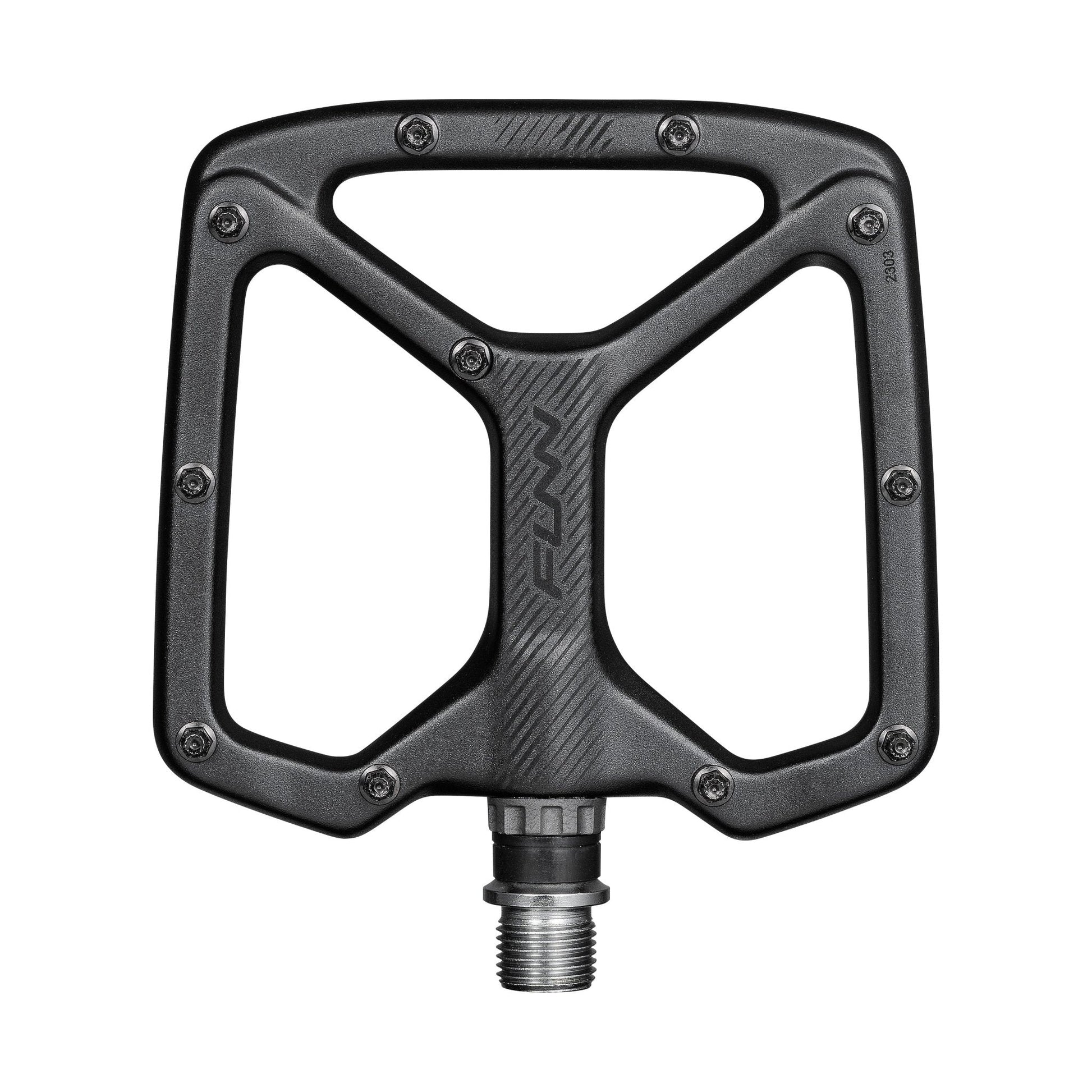 FUNN Python V2 Flat MTB Alloy Pedals - Black