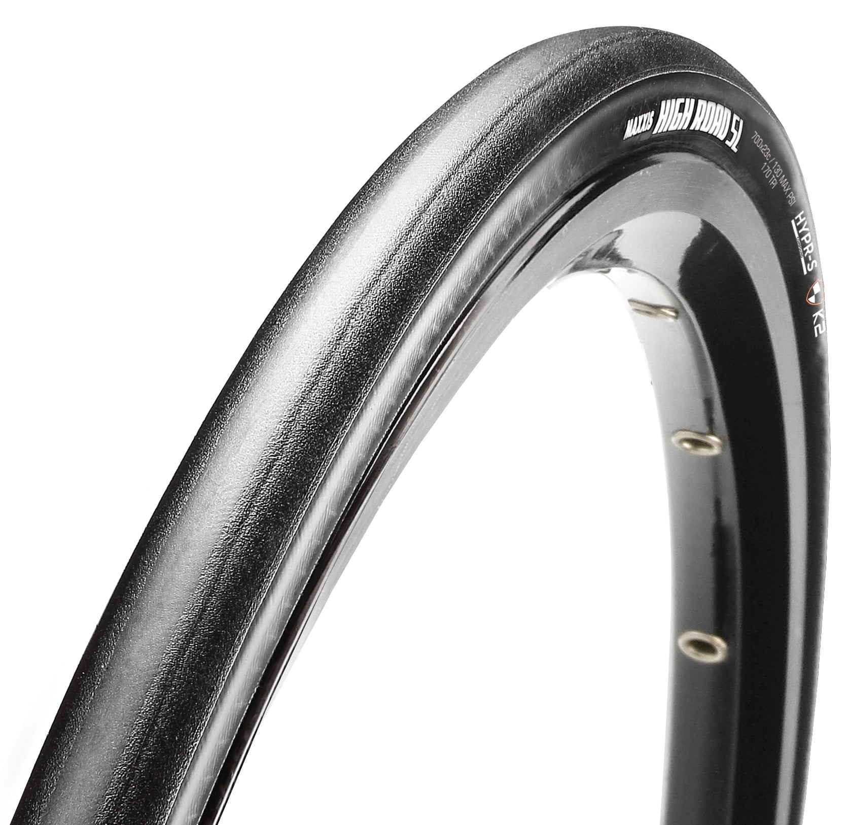Maxxis High Road 700 x 25 Tubular HYPR-S ZK ONE70 Tyre - Black