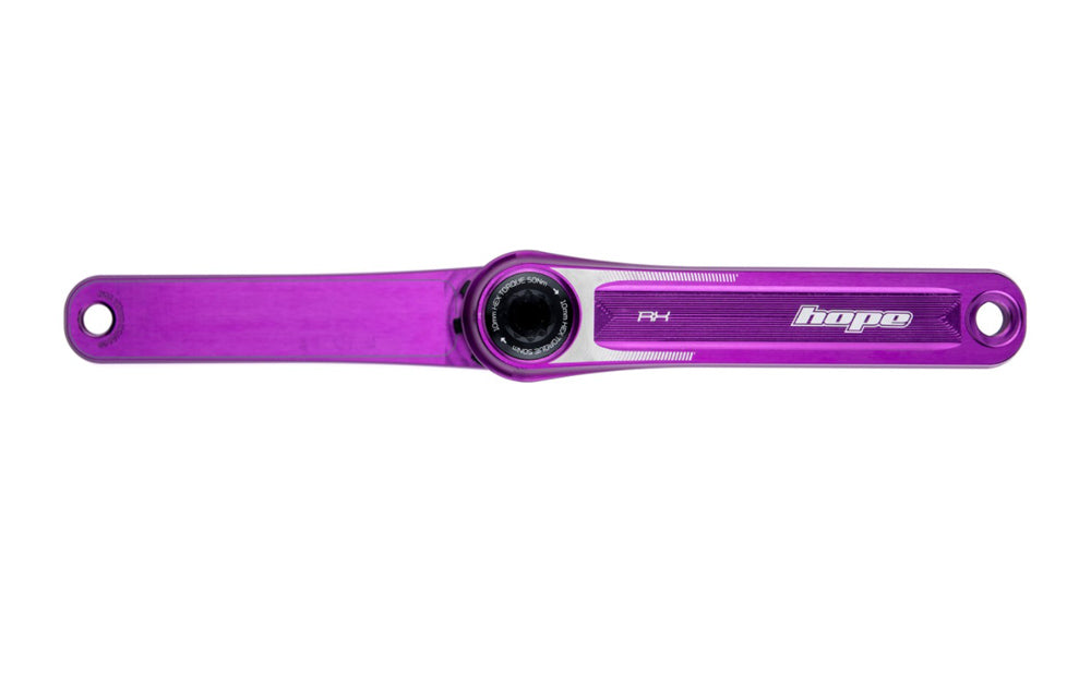 Hope Crankset RX No Spider - 172.5mm Purple