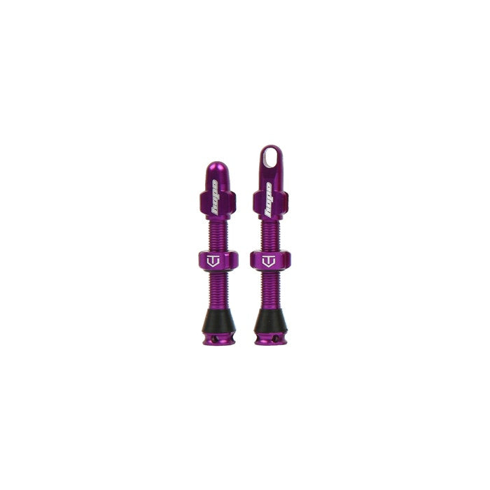 Hope Tubeless Valve Pair - 60MM Purple