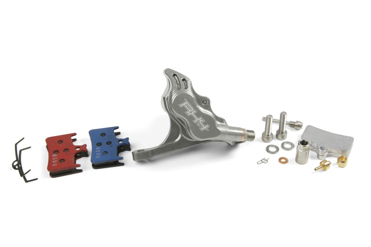 Hope RX4+ Caliper Flatmount+ 20MM Dot - Front Silver