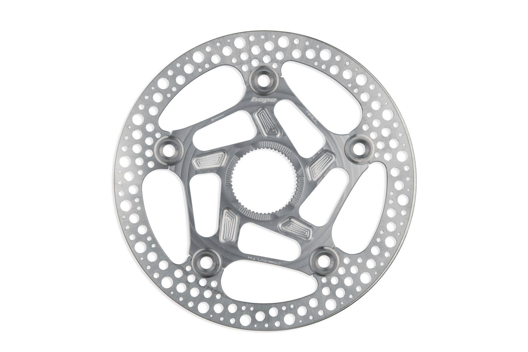 Hope Road Rotor Floating CL 140mm - Silver