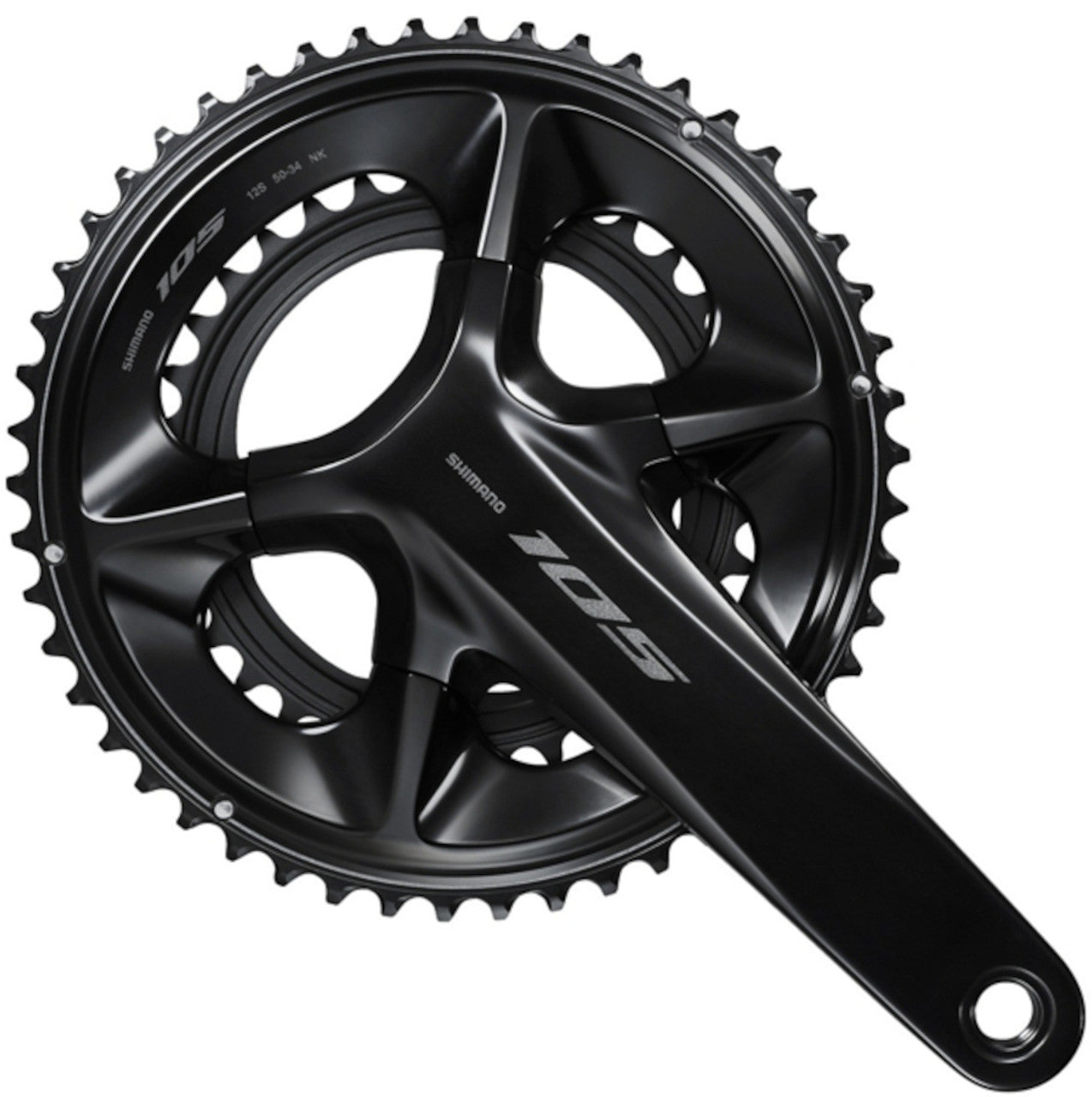 Shimano 105 FC-R7100 160mm 50/34T 12sp Crankset