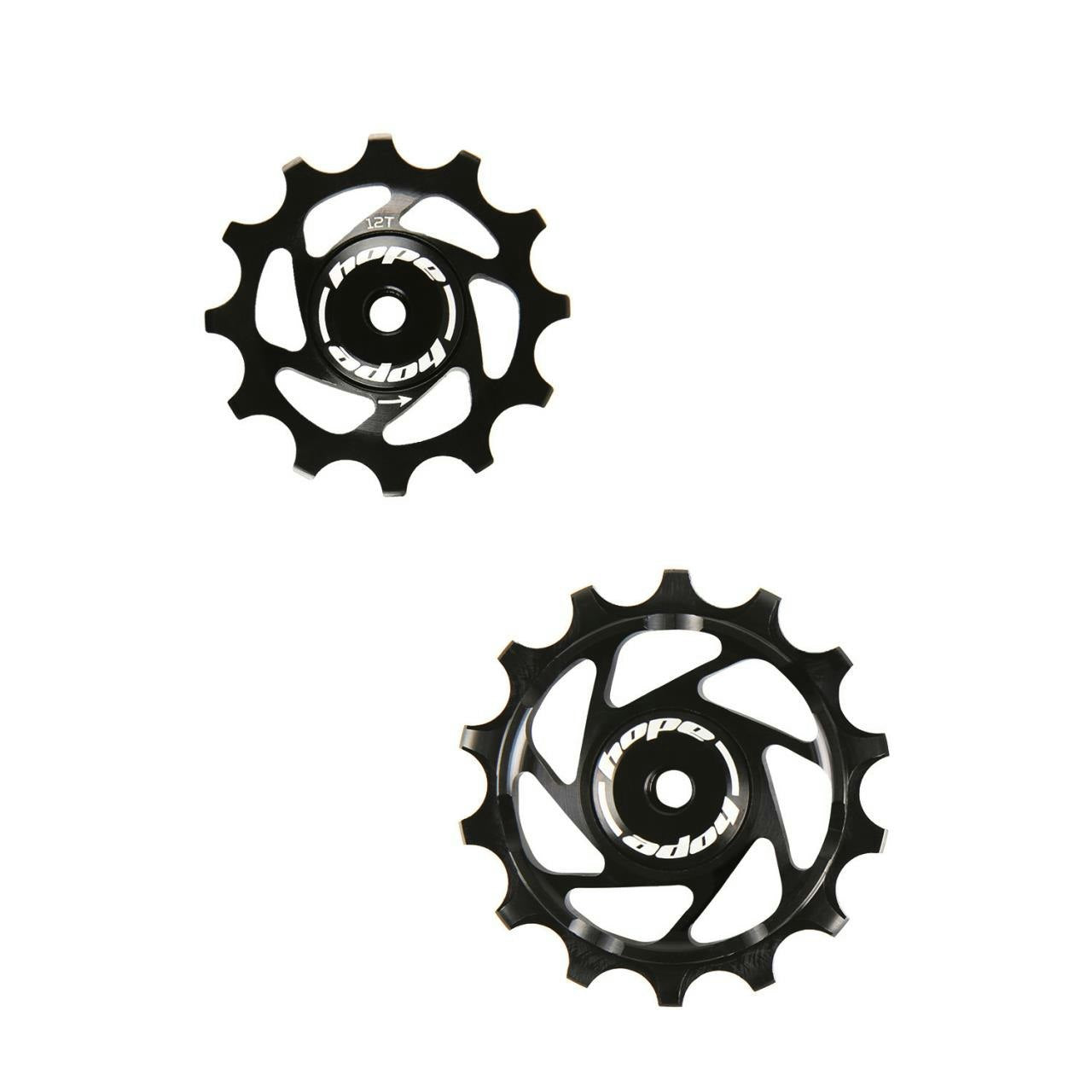 Hope Jockey Wheels Pair - 14 Teeth Black