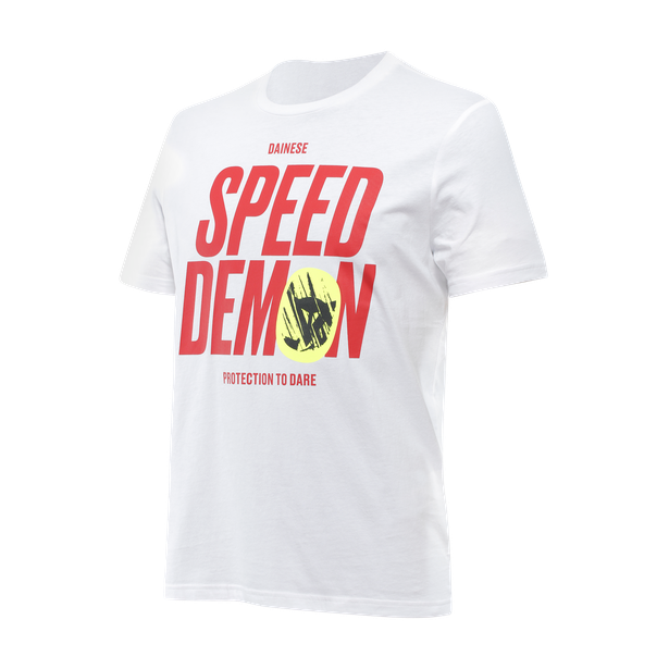 Dainese Casual Knee Down T-Shirt - Brillant White