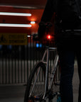 Knog Frog Rear Bike Light 20 Lumens Rechargeable - Spider Black