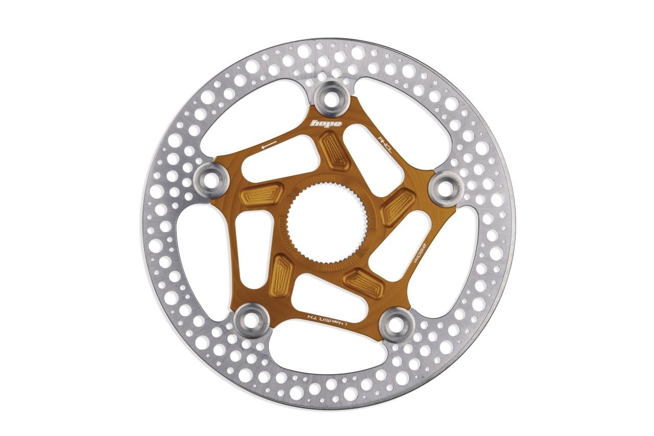 Hope Road Rotor Floating CL 160mm - Orange