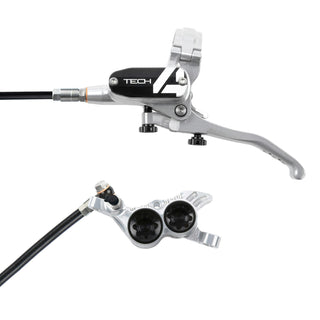 Hope Tech4 V4 Brake Front Black Cable - Silver/Black