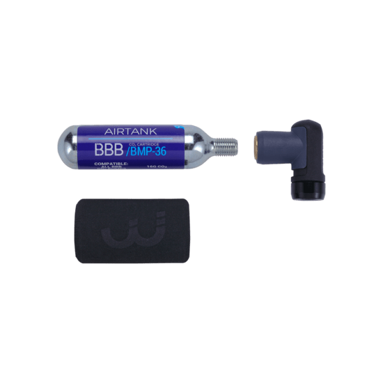 BBB Cycling BMP-111 Air Push CO2 Mini Pump - Black