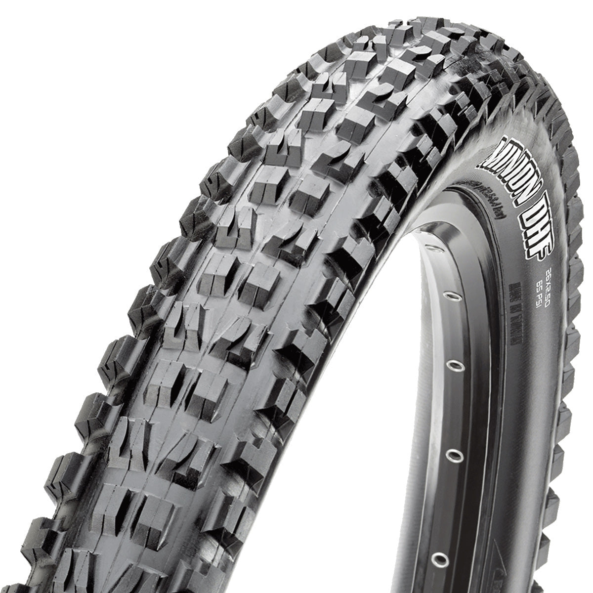 Maxxis Minion DHF 27.5 x 2.50 Folding Bead 60x2 TPI DH 3C MaxxGrip TR Tyre - Black