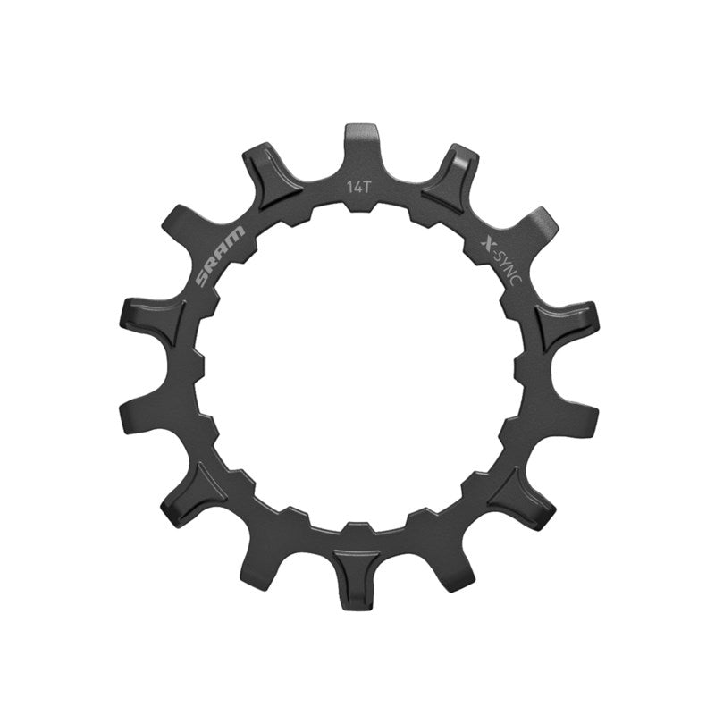 SRAM Chain Ring X-SYNC Sprocket for Bosch motors 16T Straight Steel Black