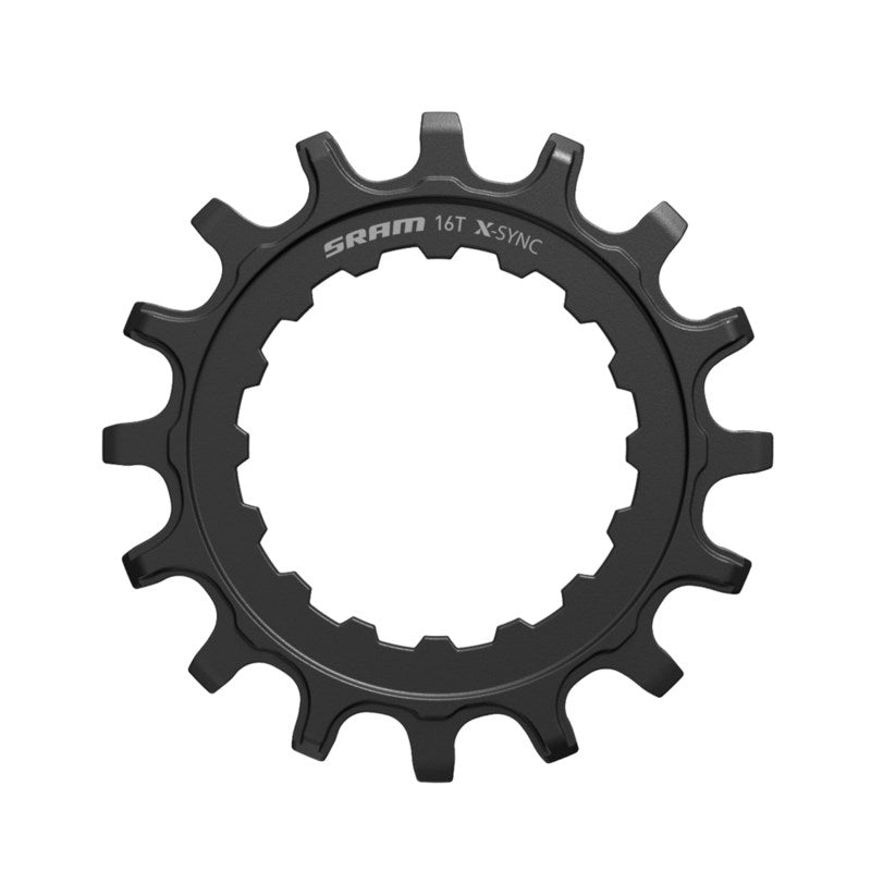 SRAM Chain Ring X-SYNC Sprocket for Bosch motors 14T Straight Steel Black