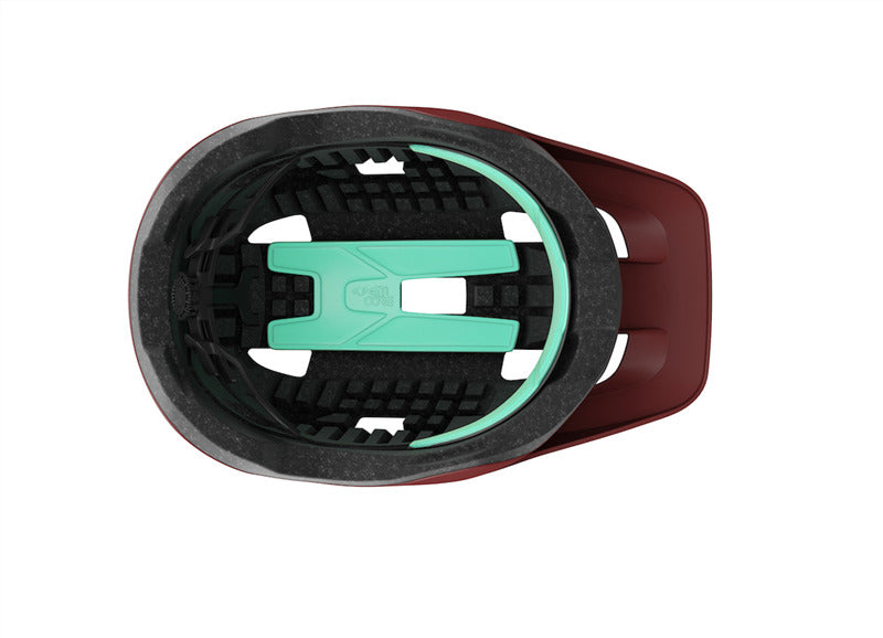 Lazer Lupo KinetiCore Helmet - Matte Maroon