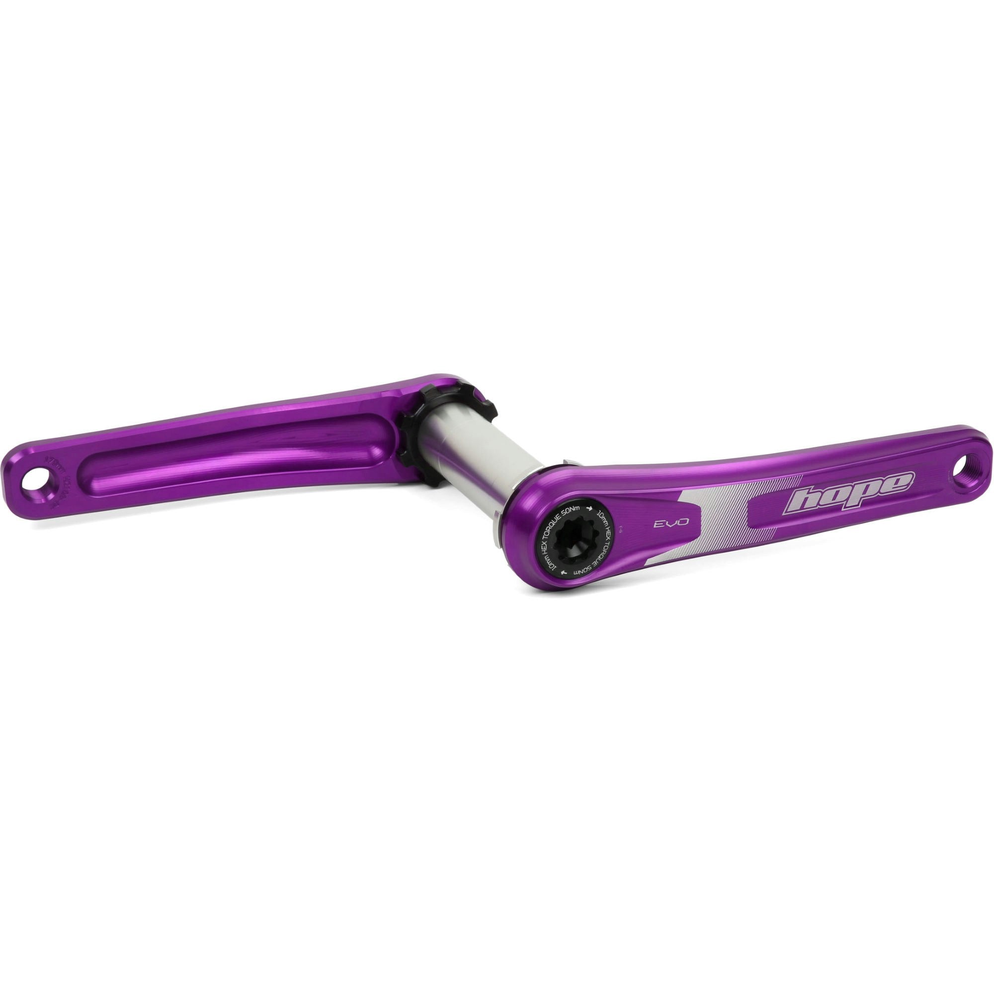 Hope Crankset E-Bike No Spider 68/73mm - 175mm Purple