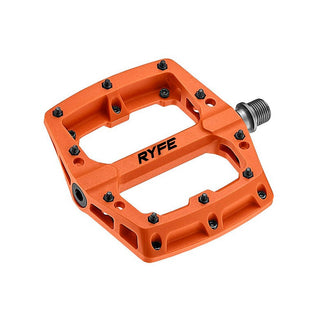 RYFE Ghost Rider MTB Flat Pedals With Sealed Bearing - Orange
