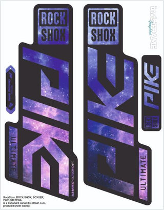 Invisiframe Fork Decal  - Rockshox Pike Ult 2021 Decal