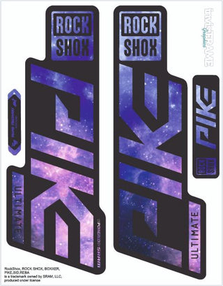 Invisiframe Fork Decal  - Rockshox Pike Ult 2021 Decal