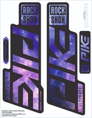 Invisiframe Fork Decal  - Rockshox Pike Ult 2021 Decal