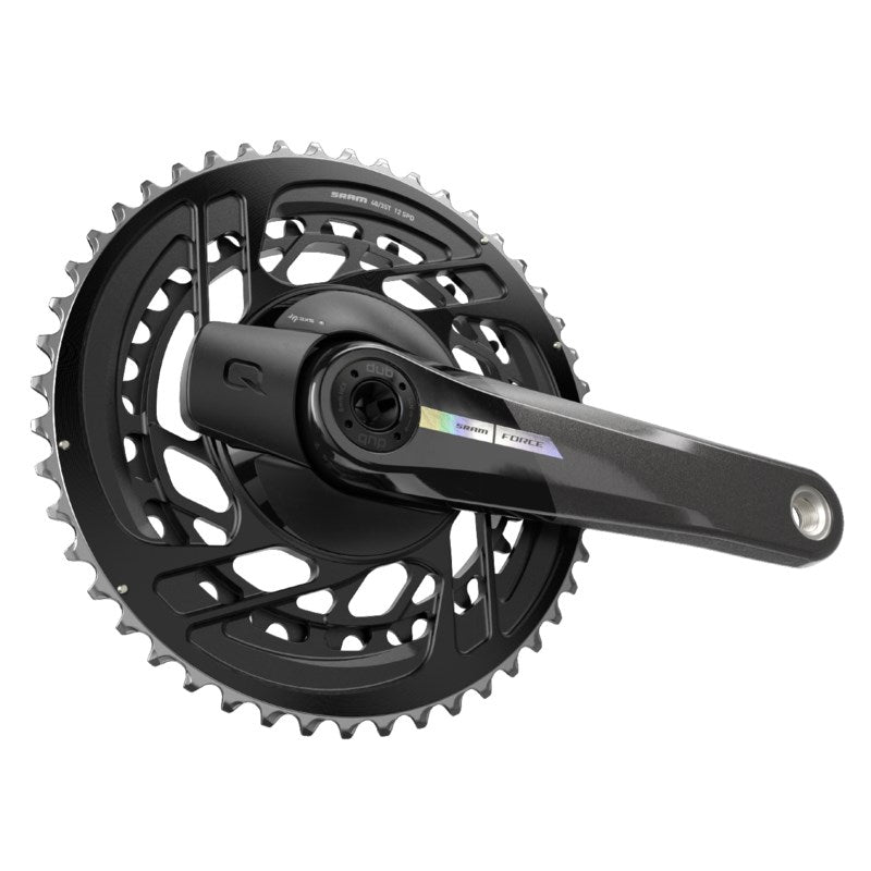 SRAM Force AXS D2 - Unicorn Grey w/Laser Foil - Road Power Meter Spider DUB 165 - 4835T DM (BB not included)