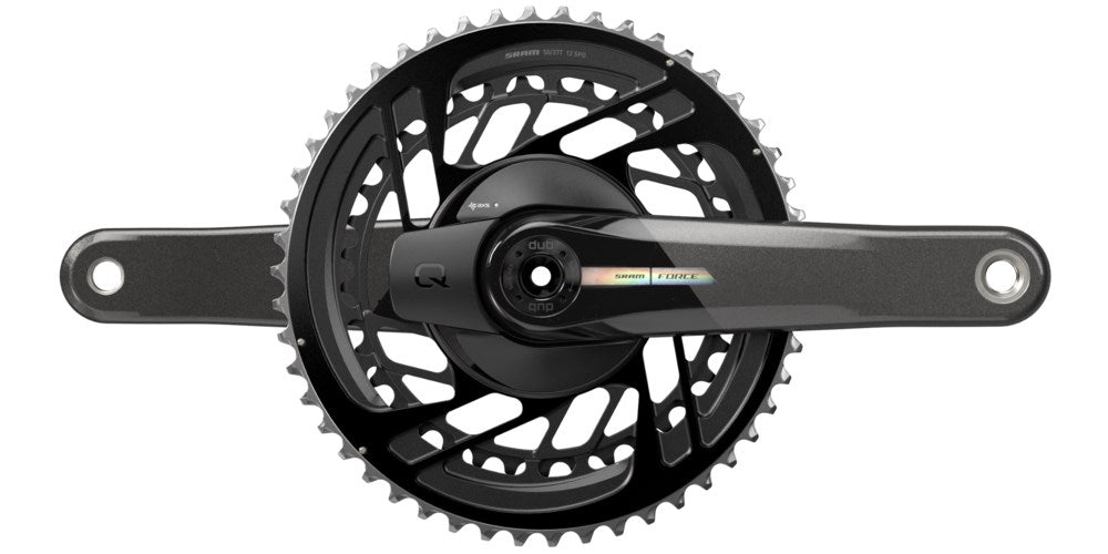 SRAM Force AXS D2 - Unicorn Grey w/Laser Foil - Road Power Meter Spider DUB 175 - 4835T DM (BB not included)