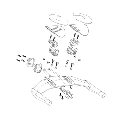 SRAM MTB Handlebar End Plugs - Qty 2