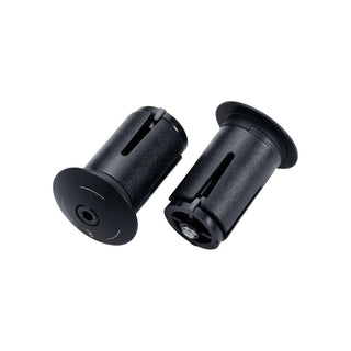 BBB Cycling Aluminium Screw-On End Caps 2pc - Black