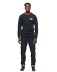 Dainese Casual Racing Sweater Lite - Black/White