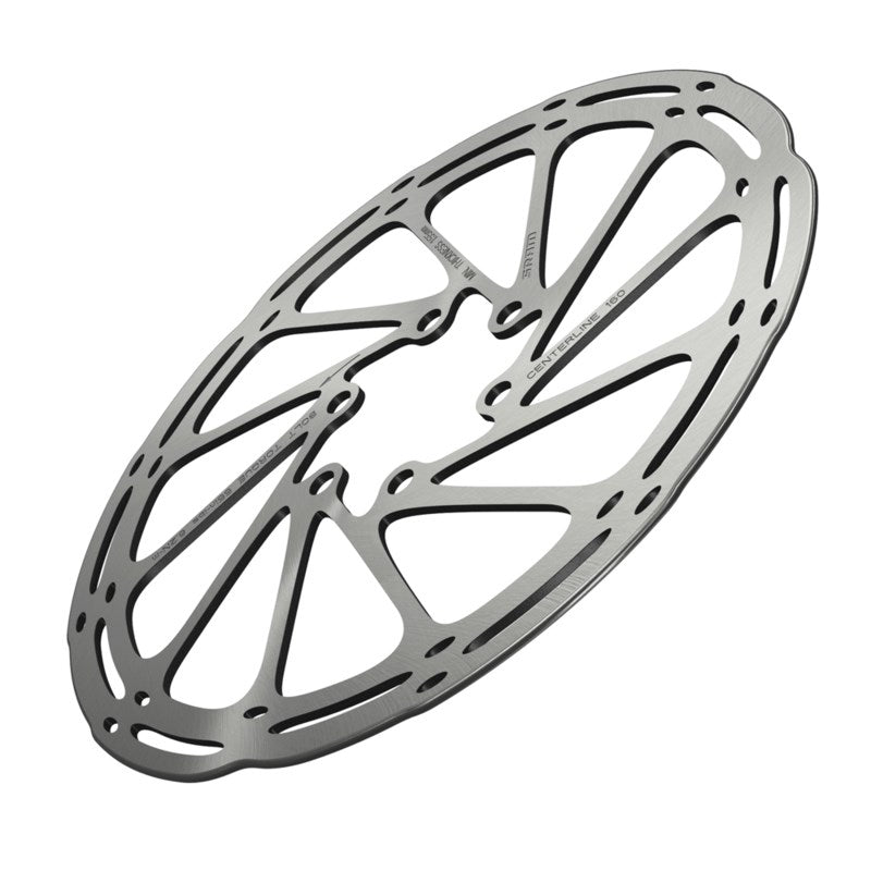 SRAM Rotor Centerline CenterLock 180mm Black Rounded (includes external tooled lockring)