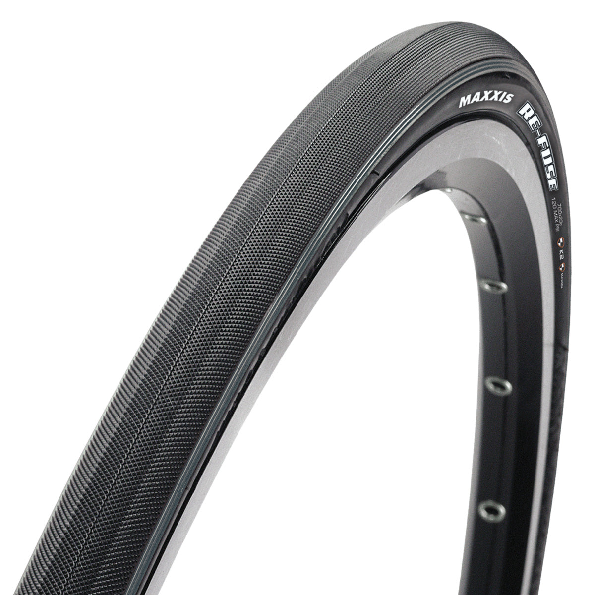 Maxxis Re-Fuse 700 x 32c Folding 60 TPI Carbon Bead MaxxShield TR Tyre - Black