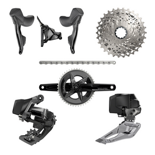 SRAM Rival AXS 2x 12 Speed D1 Groupset with Quarq Power Meter