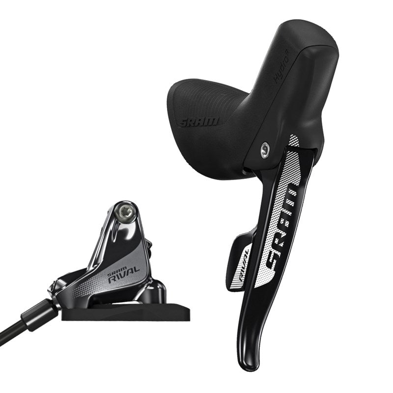 SRAM Shift/Hydraulic Disc Brake Rival22 Moto Yaw Front Shift Rear Brake 1800mm w Flat Mount Hardware (Rotor sold separately)