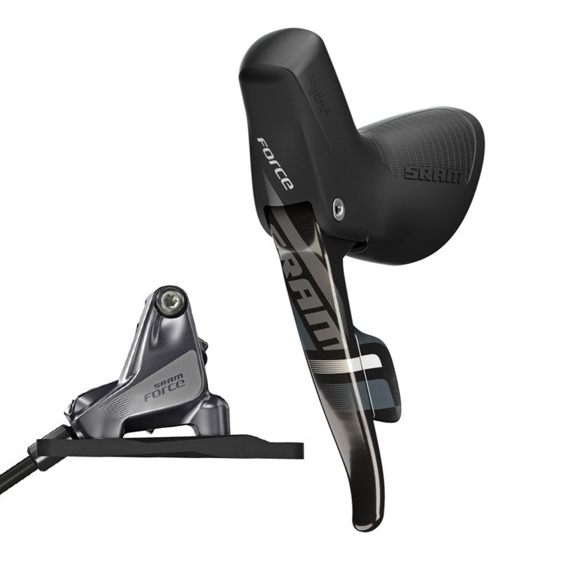 SRAM Shift/Hydraulic Disc Brake Force22 Yaw Front Shift Front Brake950mm w Flat Mount Hardware (Rotor sold separately)