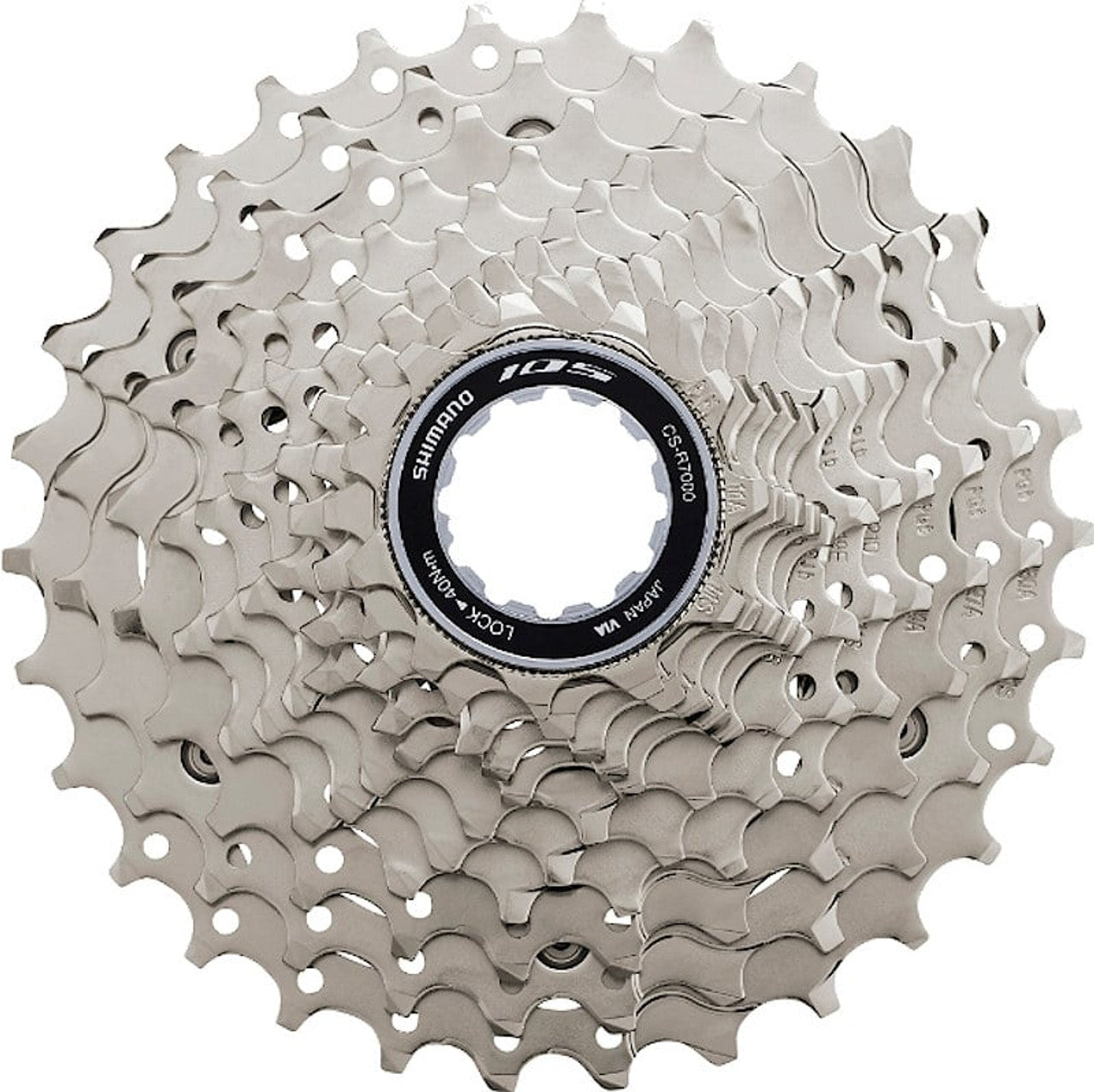Shimano 105 CS-R7000 11-32T 11sp Road Cassette Silver