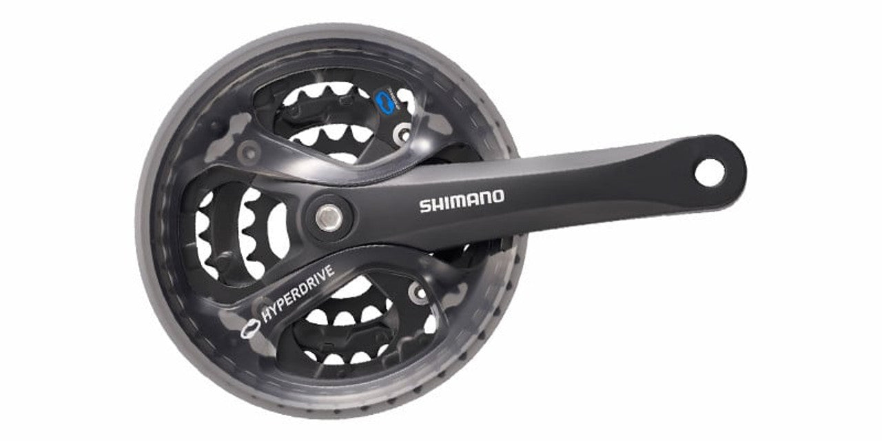 Shimano Altus FC-M361 48/38/28T 170mm Crankset Black