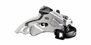 Shimano Altus FD-M370 Low-Clamp 3x9sp 34.9mm Clamp On Front Derailleur Black/Silver