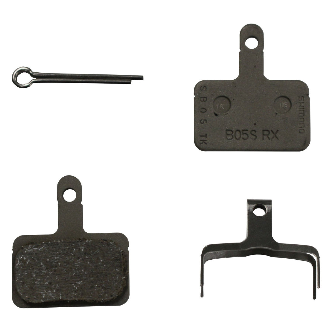 Shimano B05S-RX Resin Disc Brake Pads &amp; Spring (Box of 25)