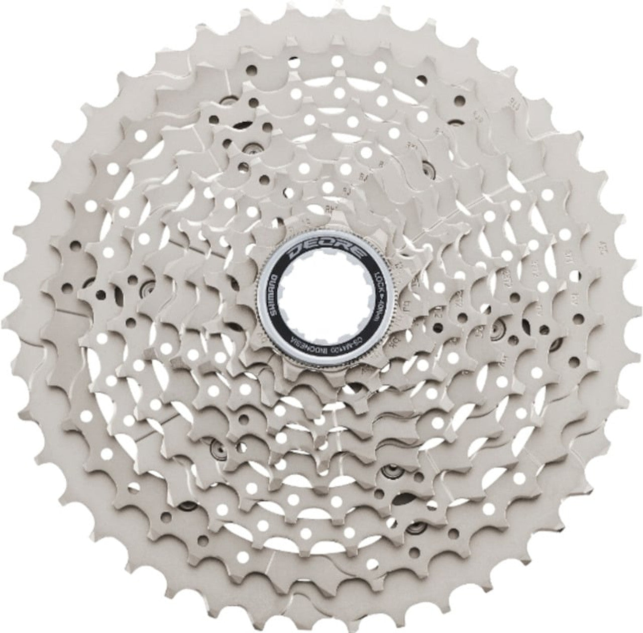 Shimano Deore CS-M4100 11-42T 10-Speed Cassette Silver