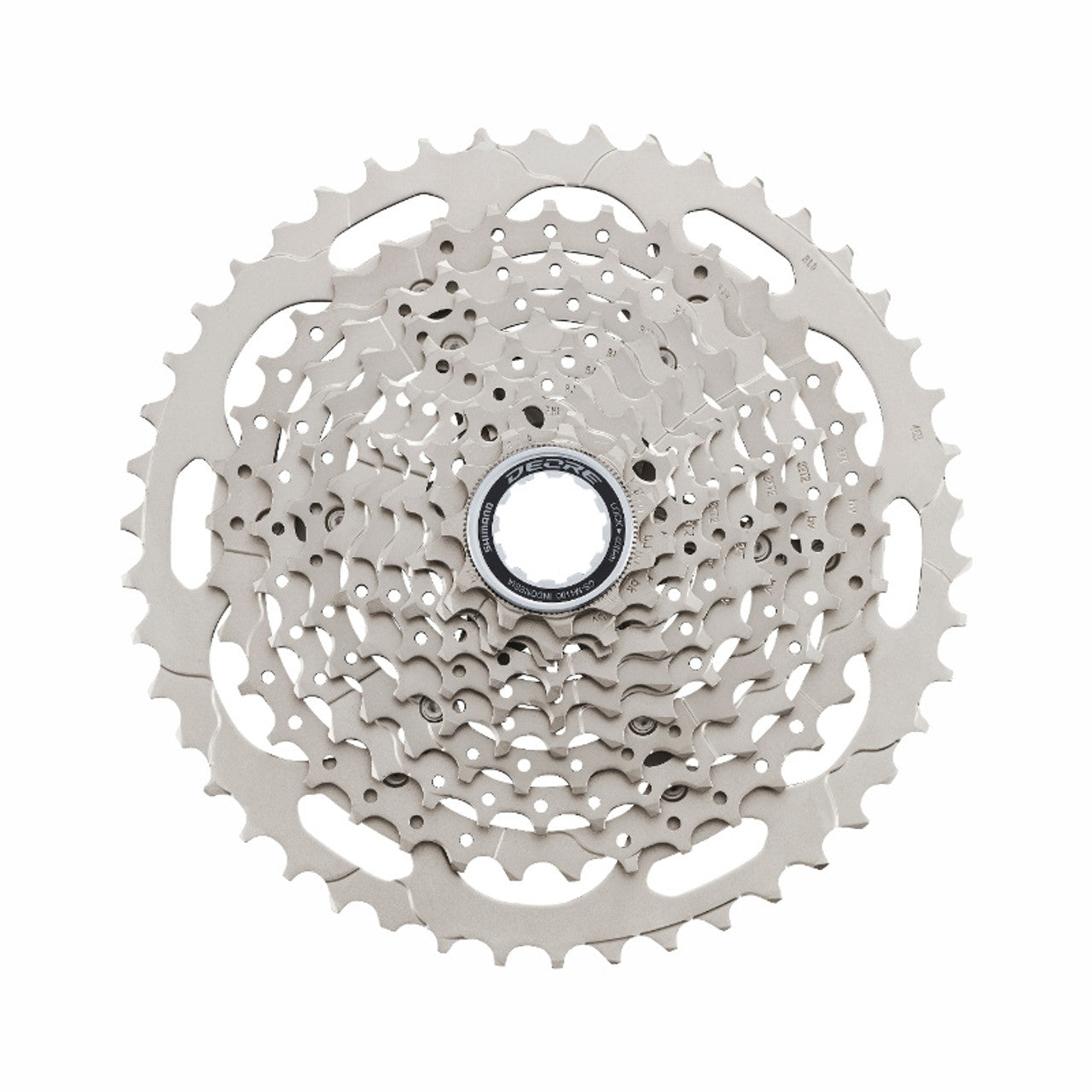 Shimano Deore CS-M4100 11-46T 10-Speed Cassette Silver