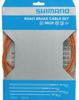 Shimano Dura-Ace 7900 PTFE Stainless Road Brake Cable Set Orange