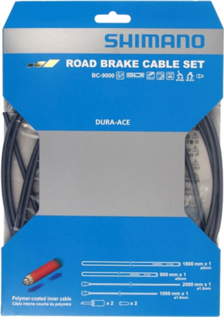 Shimano Workshop Dura-Ace BC-9000 Polymer Coated Road Brake Cable Set High Tech Grey